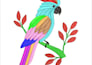create a vvip custom parrot embroidery design in wilcom